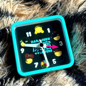 Harajuku Lovers Teal Clock